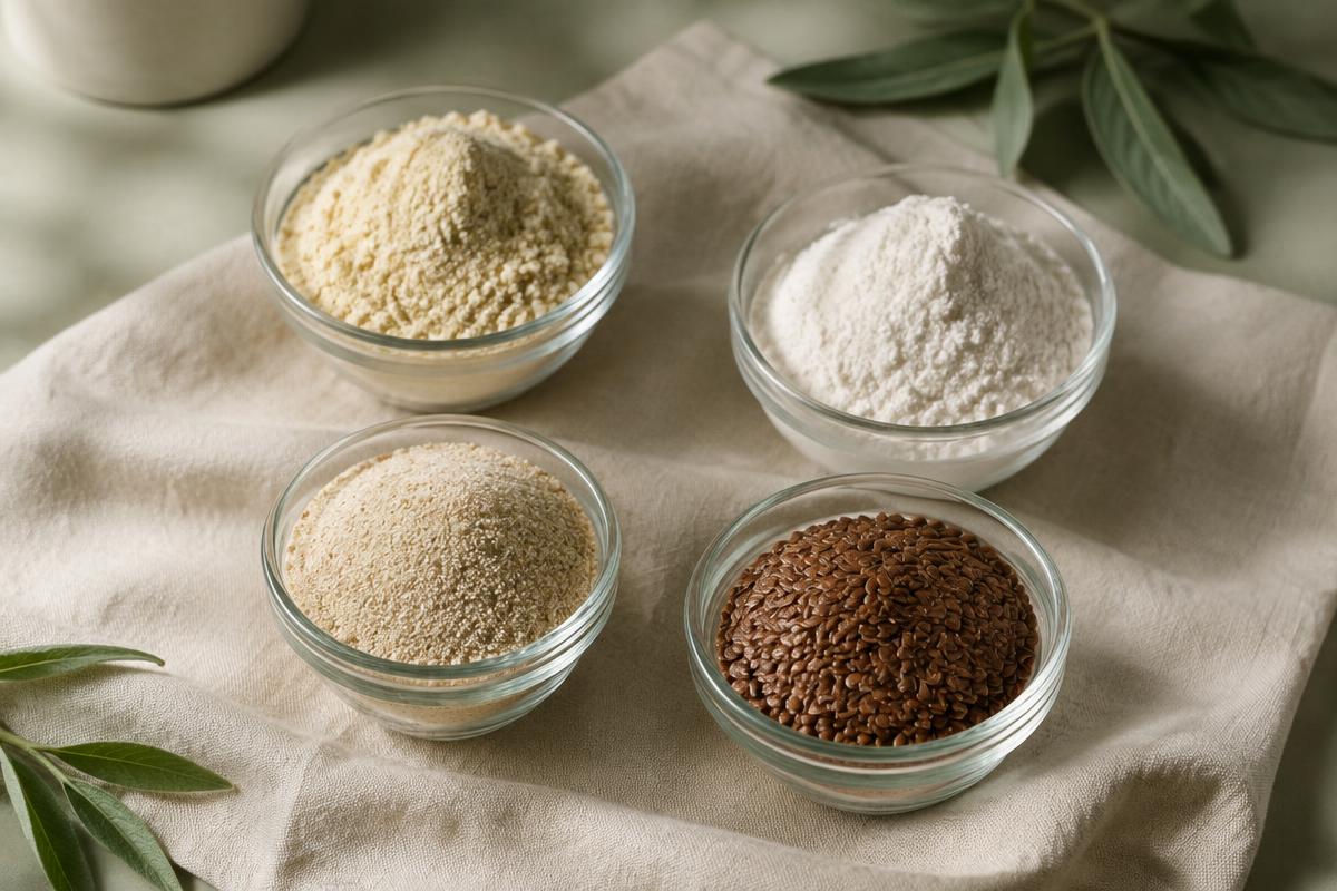 Keto Flour Substitutes: Almond, Coconut, Psyllium and How to Bake With Them