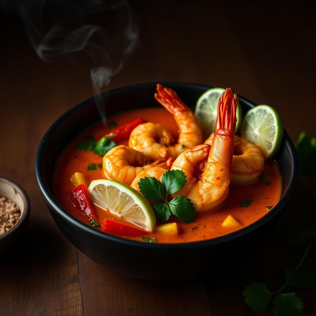 30-Minute Keto Thai Red Curry Shrimp