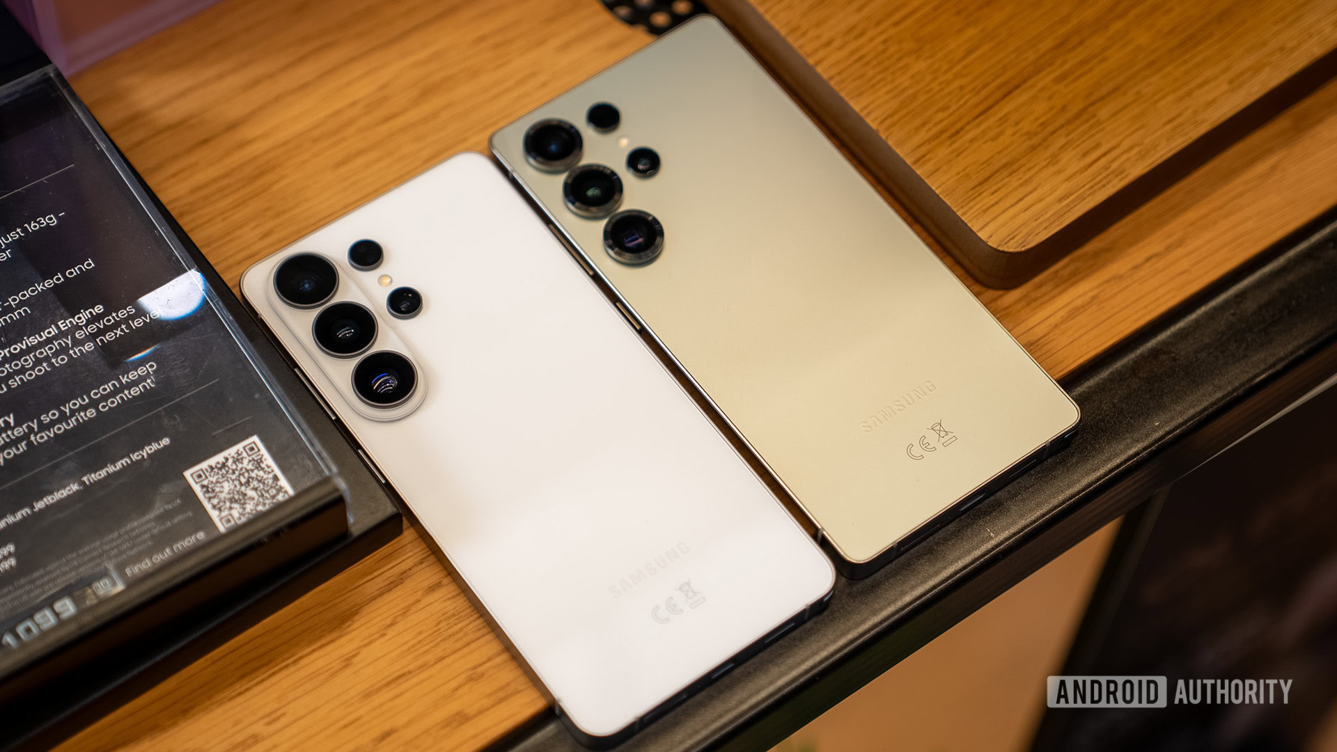 The Samsung Galaxy S26 Ultra sits next to the S25 Ultra The Samsung Galaxy S26 Ultra sits next to the S25 Ultra