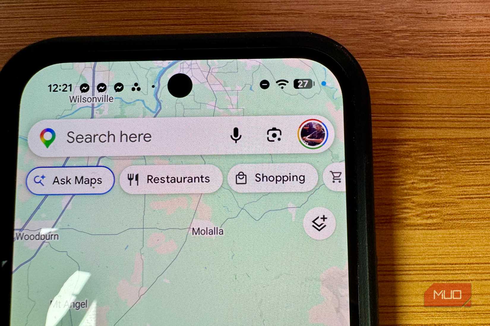 Location on Pixel 9 Google Maps