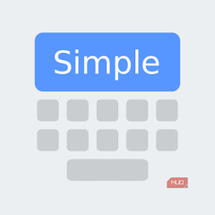 Keyboard icon is simple