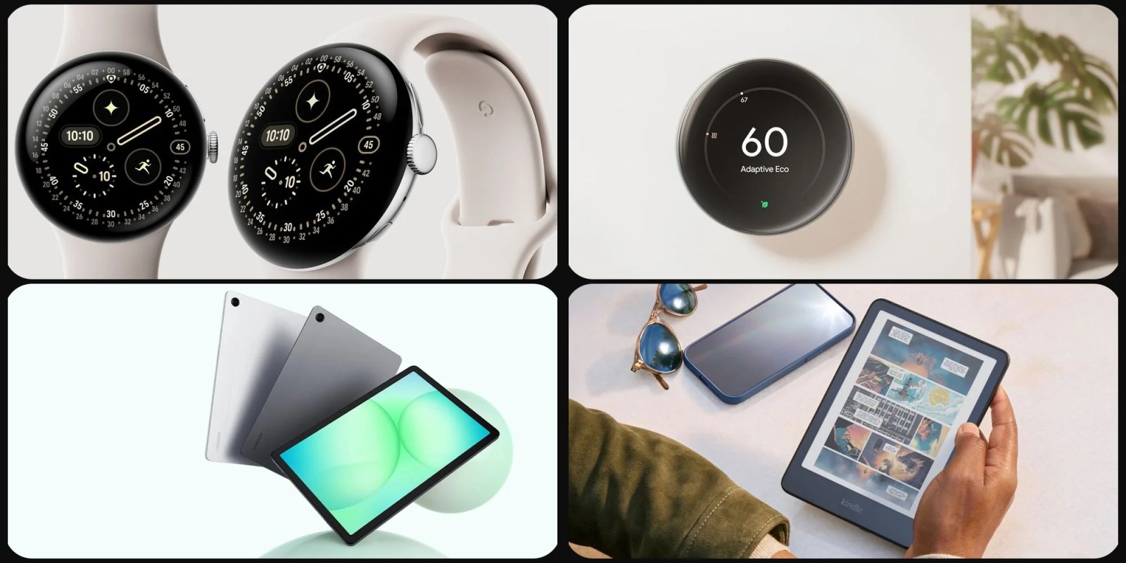 Prices: Pixel Watch is down to $134, Nest Learning Thermostat (4th model) is down to $120, Kindle Colorsoft is down to $80, more