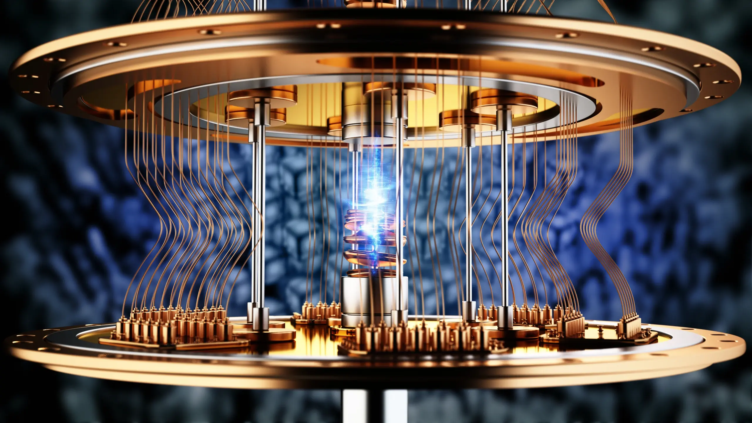 A picture of a quantum computing cell.