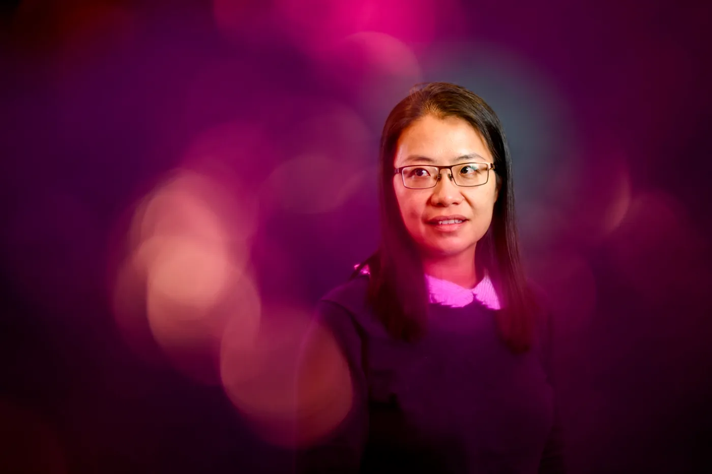 Yizhi You, Northeastern physics professor, poses for a portrait