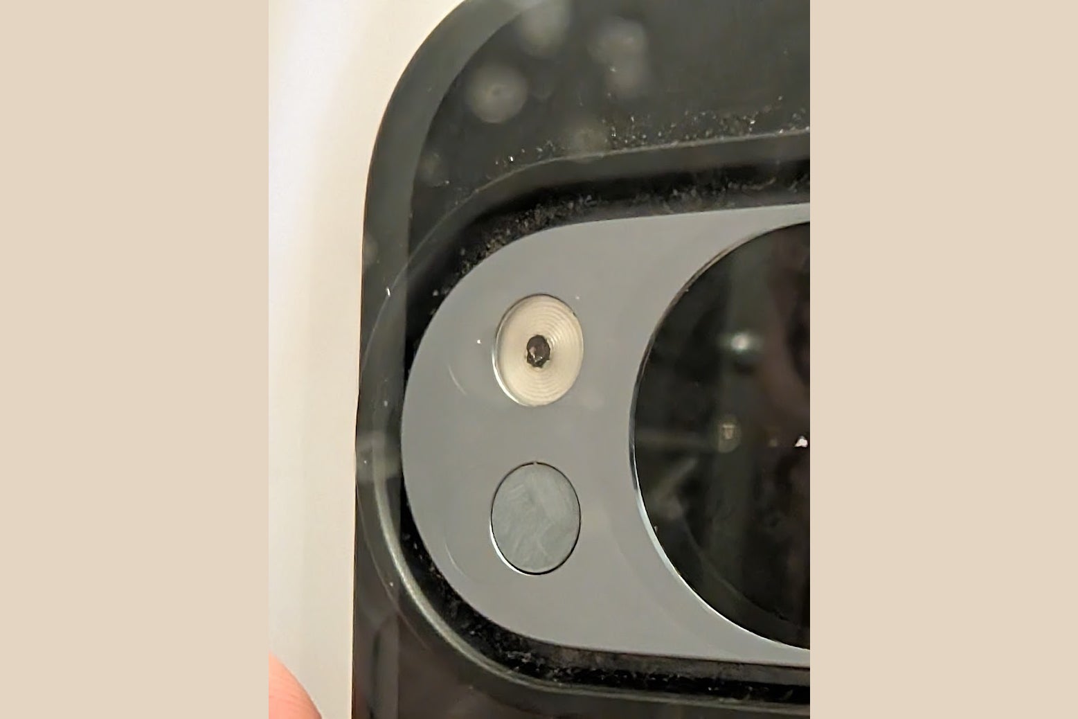 Heat damage to the lamp