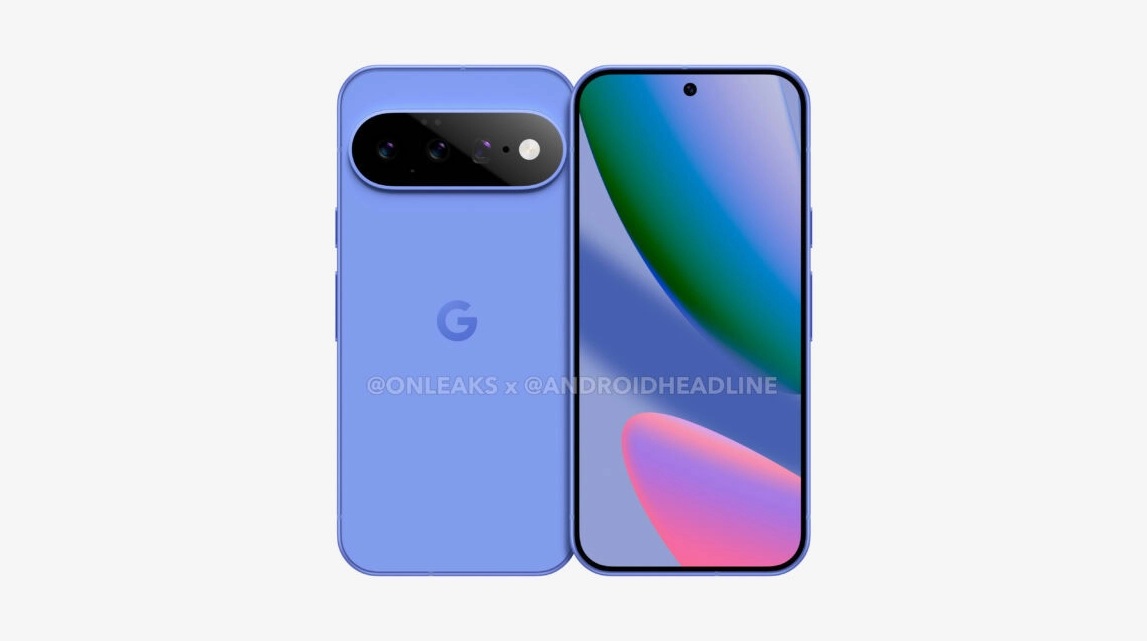 It is said to be a version of the Google Pixel 11 in blue color, showing almost no change to the Pixel 10, with a 6.3-inch display, rounded corners, and a raised pill-shaped camera.