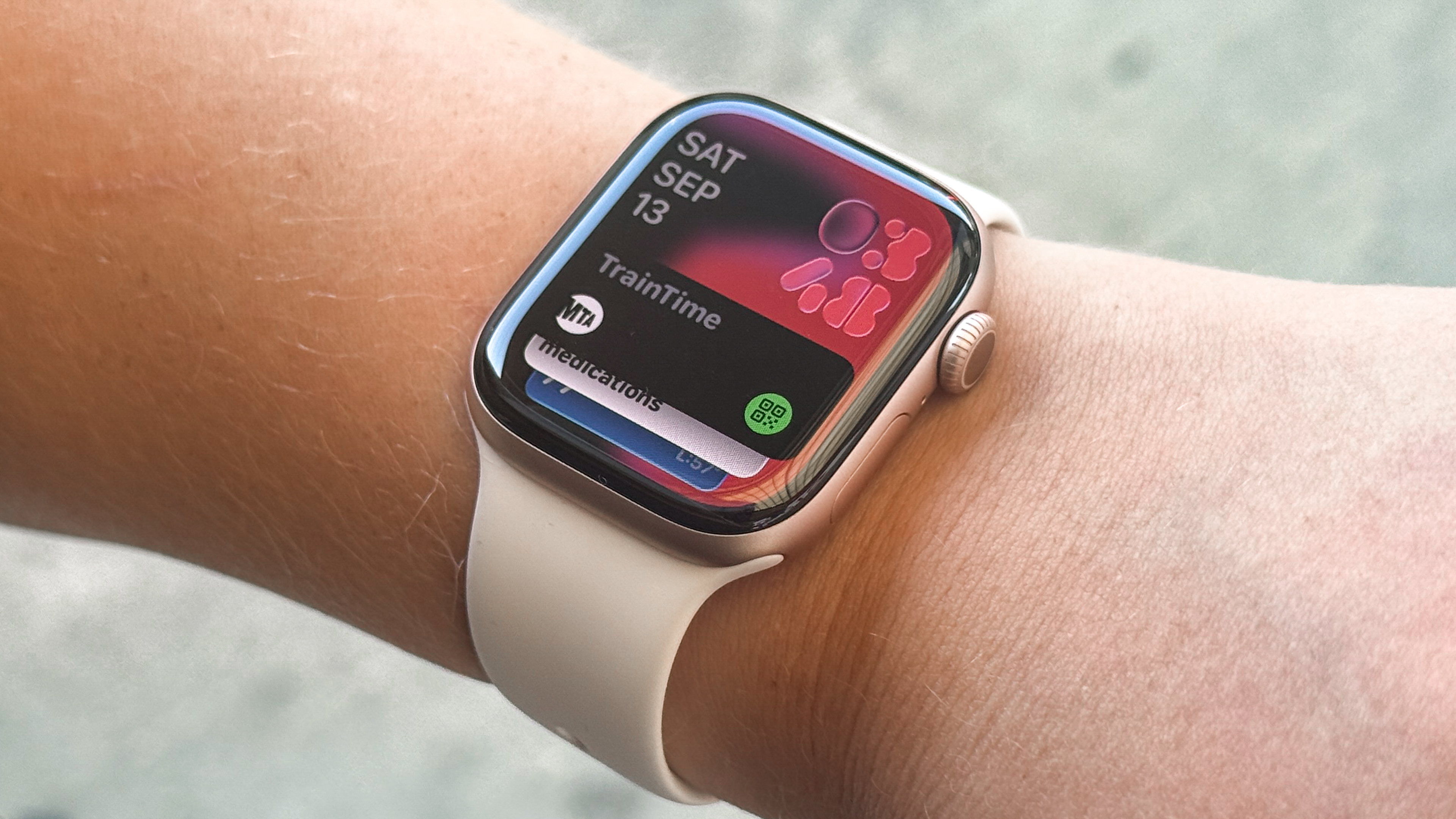 Apple Watch Series 11 on a person's wrist