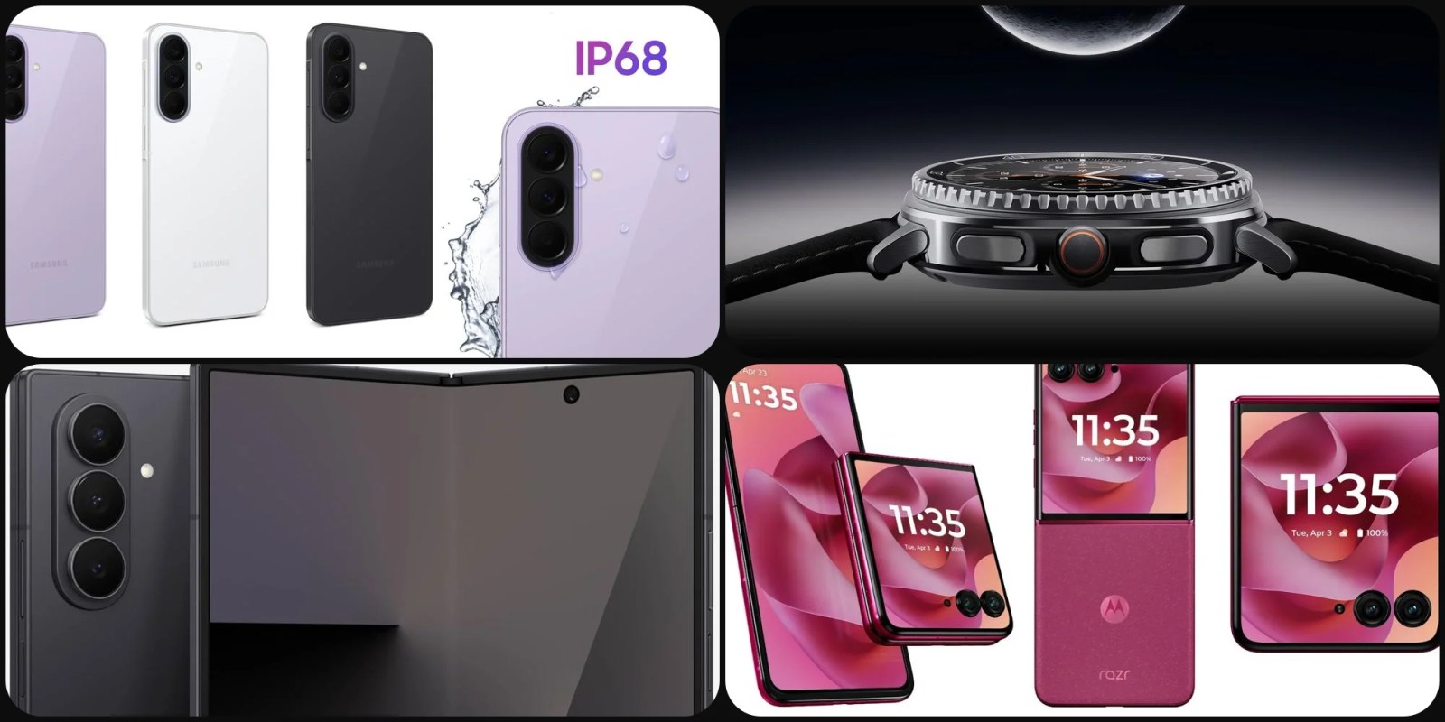 Prices: Galaxy Watch 8 Classic is $280 off, Galaxy Z Fold is off $410, Moto Razr+ 2025 is $620, more