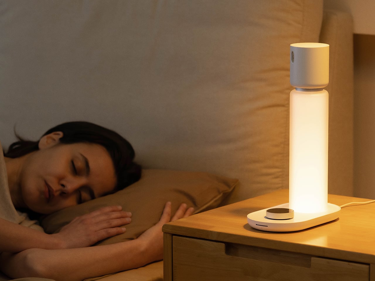 Your next sleep tracker isn't a clock, it's a bedside lamp - Yanko Design